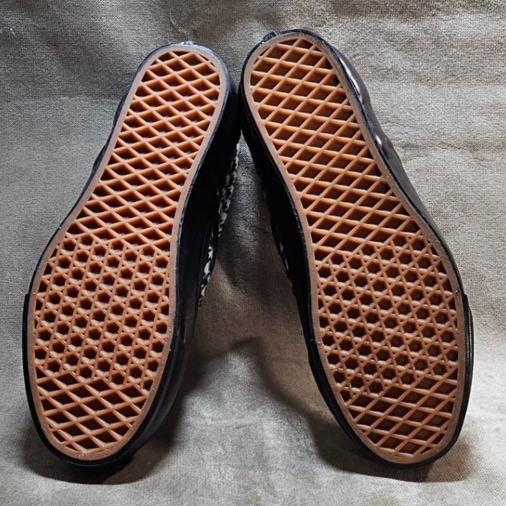 Vans LX Classic Slip-On 98 Houndstooth Black White Men 7.5 Women 9 NWOT 507452 - Picture 7 of 7